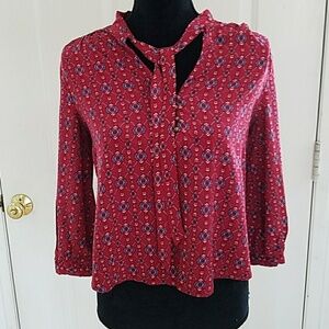 🎈Super cute top, long sleeve, size small